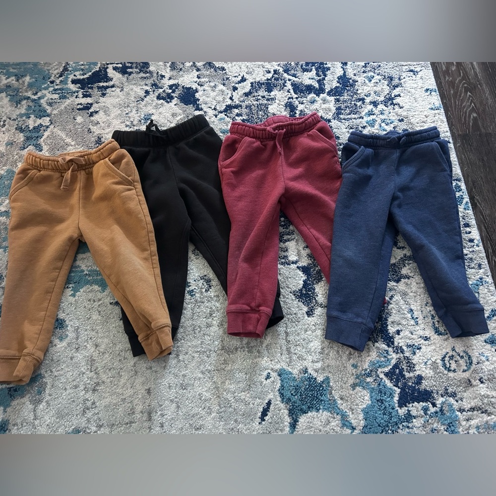 Cat & Jack Kids Sweatpants - Brown, Black, Red, Blue